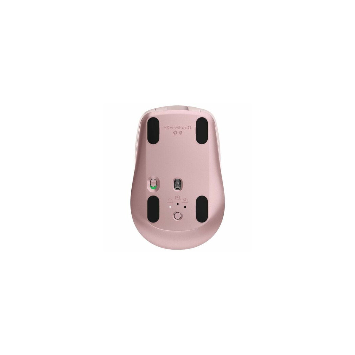Ratón Logitech MX Anywhere 3S inalámbrico rosa, vista 9
