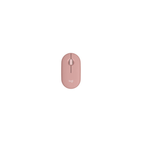Ratón Logitech Pebble Mouse 2 M350S rosa, vista principal