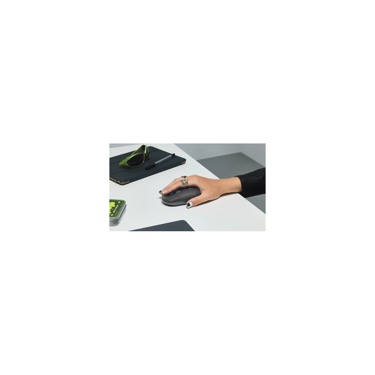 Ratón Logitech POP Mouse inalámbrico grafito, vista 6