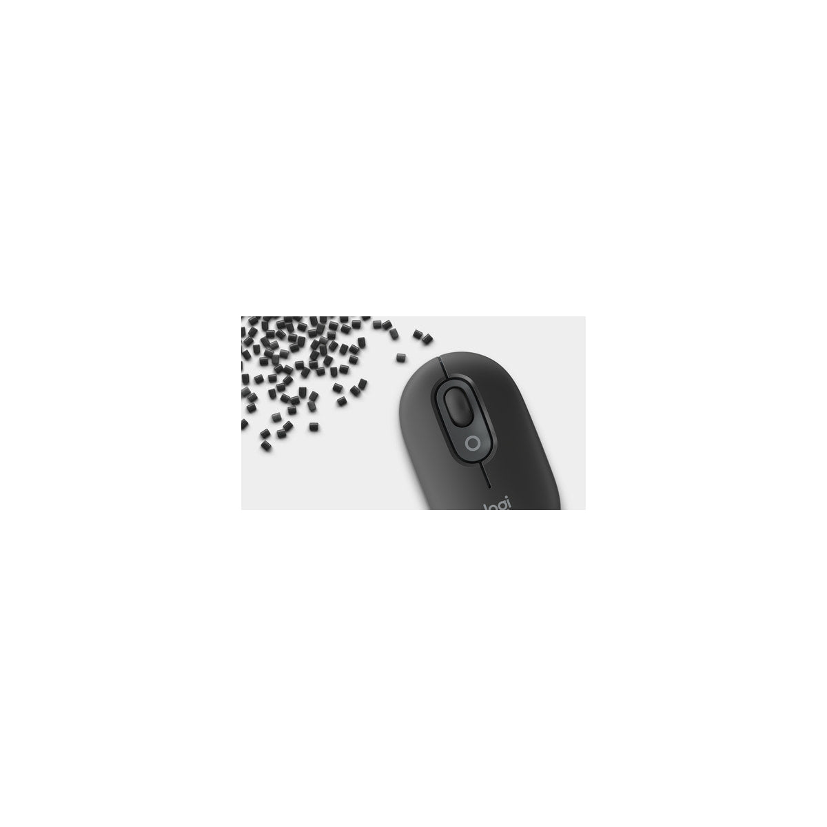 Ratón Logitech POP Mouse inalámbrico grafito, vista 9