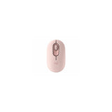 Ratón Logitech POP Mouse inalámbrico rosa, vista 2