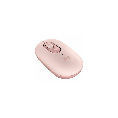 Ratón Logitech POP Mouse inalámbrico rosa, vista 4