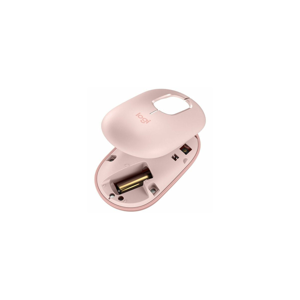 Ratón Logitech POP Mouse inalámbrico rosa, vista 7