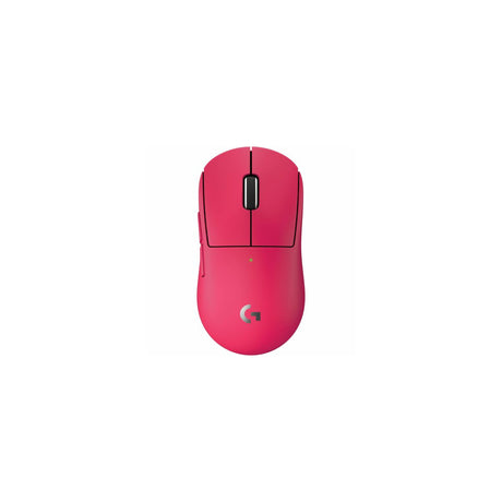 Ratón Logitech PRO X SUPERLIGHT 2c inalámbrico rosa, vista 3