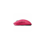 Ratón Logitech PRO X SUPERLIGHT 2c inalámbrico rosa, vista 4