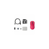 Ratón Logitech PRO X SUPERLIGHT 2c inalámbrico rosa, vista 5