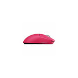 Ratón Logitech PRO X SUPERLIGHT 2c inalámbrico rosa, vista 7