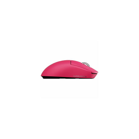 Ratón Logitech PRO X SUPERLIGHT 2c inalámbrico rosa, vista 7