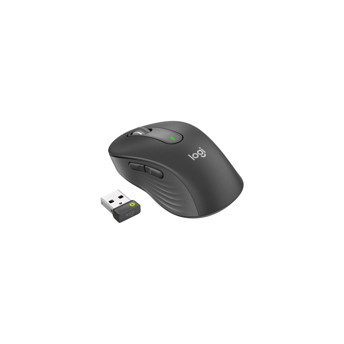 Ratón Logitech Signature M650 Business para diestros talla M grafito, vista principal