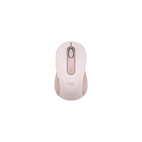 Ratón Logitech Signature M650 para diestros talla M inalámbrico rosa, vista principal