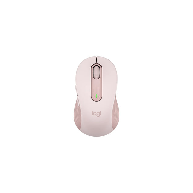 Ratón Logitech Signature M650 para diestros talla M inalámbrico rosa, vista principal