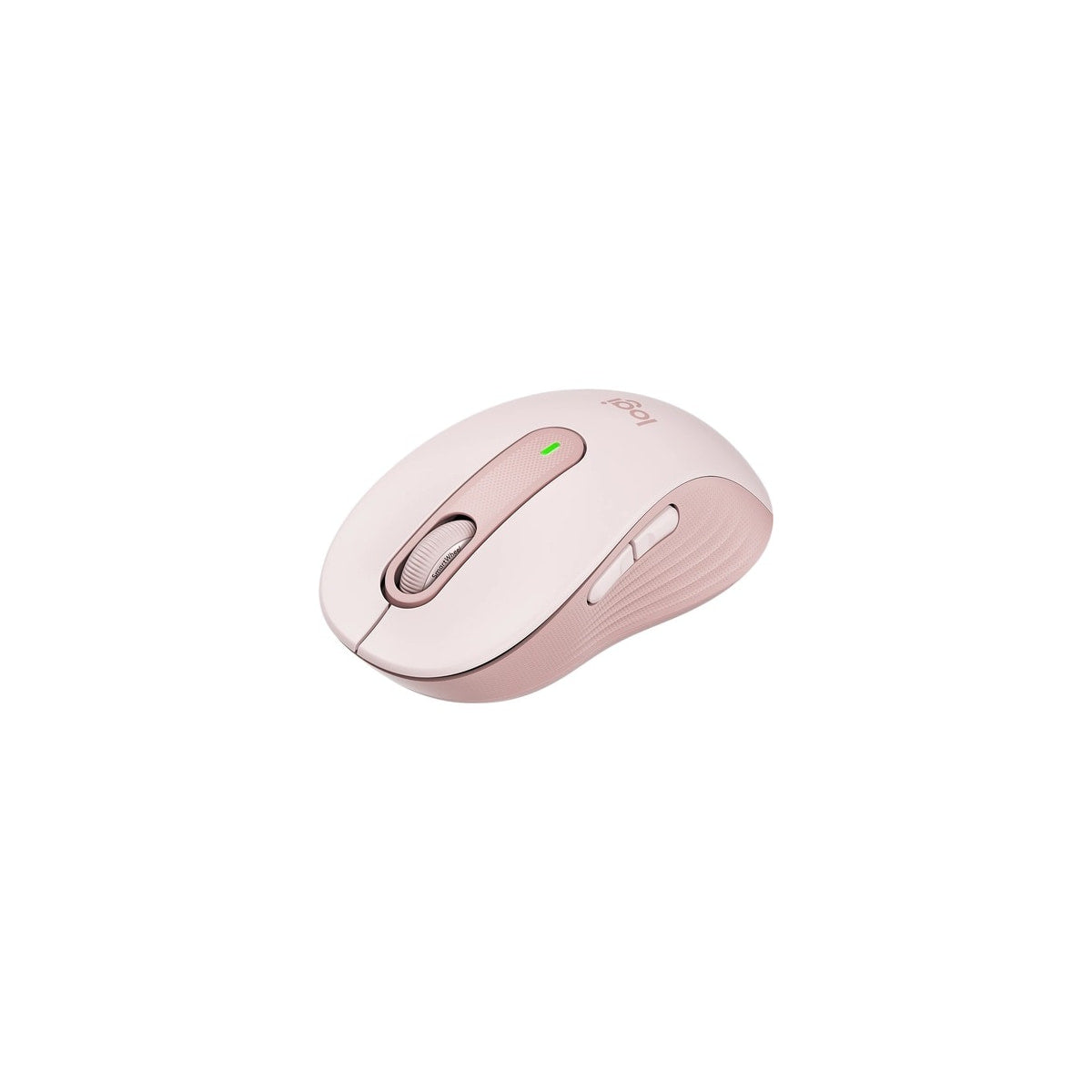 Ratón Logitech Signature M650 para diestros talla M inalámbrico rosa, vista 3