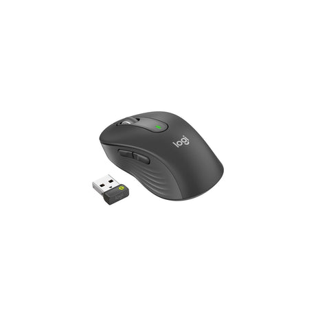 Ratón Logitech Signature M650 L para diestros inalámbrico grafito, vista principal