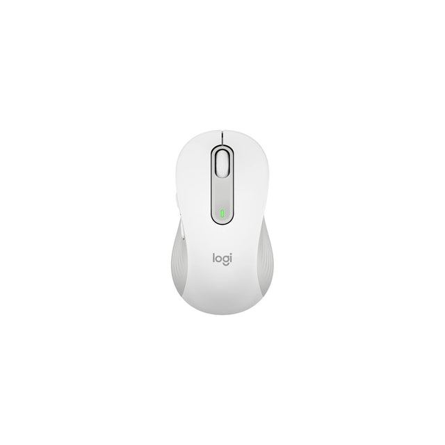 Ratón Logitech Signature M650 L para diestros talla L blanco roto, vista principal