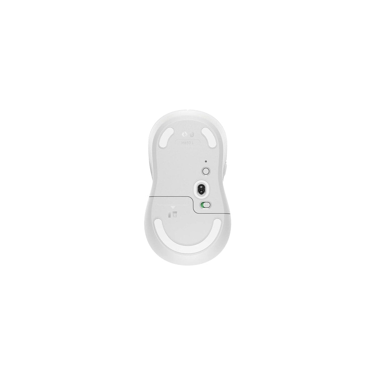 Ratón Logitech Signature M650 L para diestros talla L blanco roto, vista 5