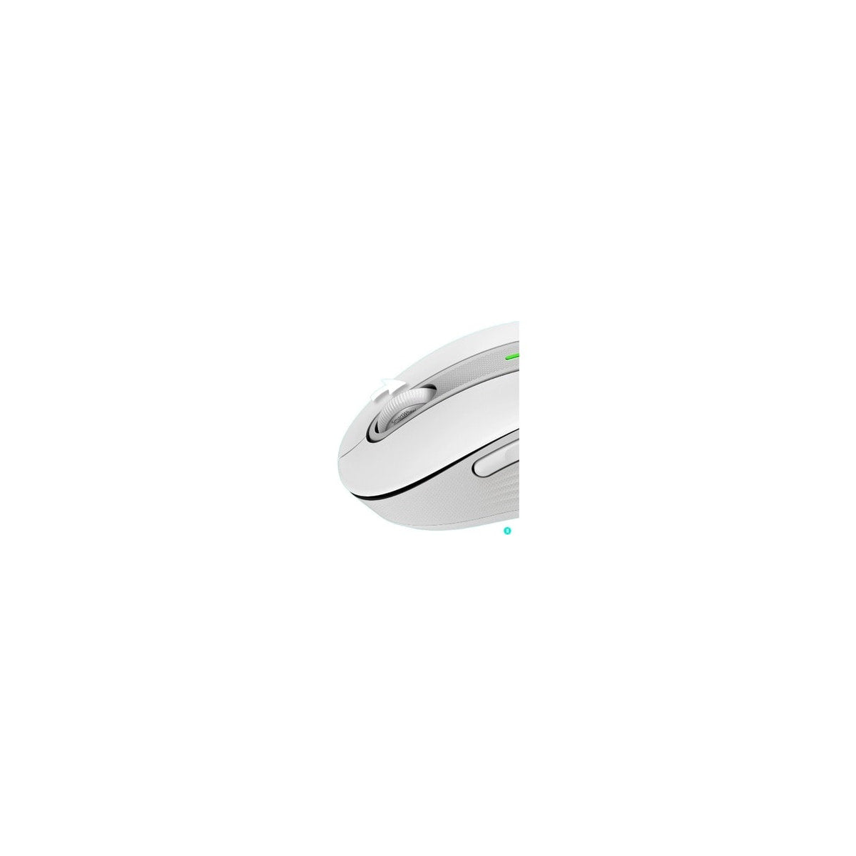 Ratón Logitech Signature M650 L para diestros talla L blanco roto, vista 7