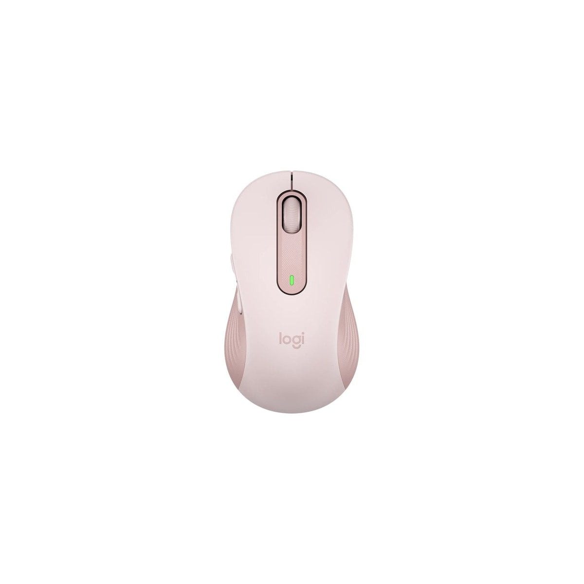 Ratón Logitech Signature M650 L para diestros talla L inalámbrico rosa, vista principal