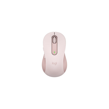 Ratón Logitech Signature M650 L para diestros talla L inalámbrico rosa, vista principal