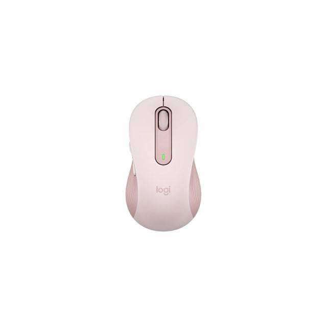 Ratón Logitech Signature M650 L para diestros talla L inalámbrico rosa, vista principal