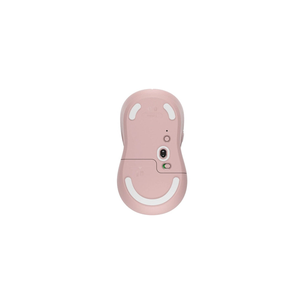 Ratón Logitech Signature M650 L para diestros talla L inalámbrico rosa, vista 5