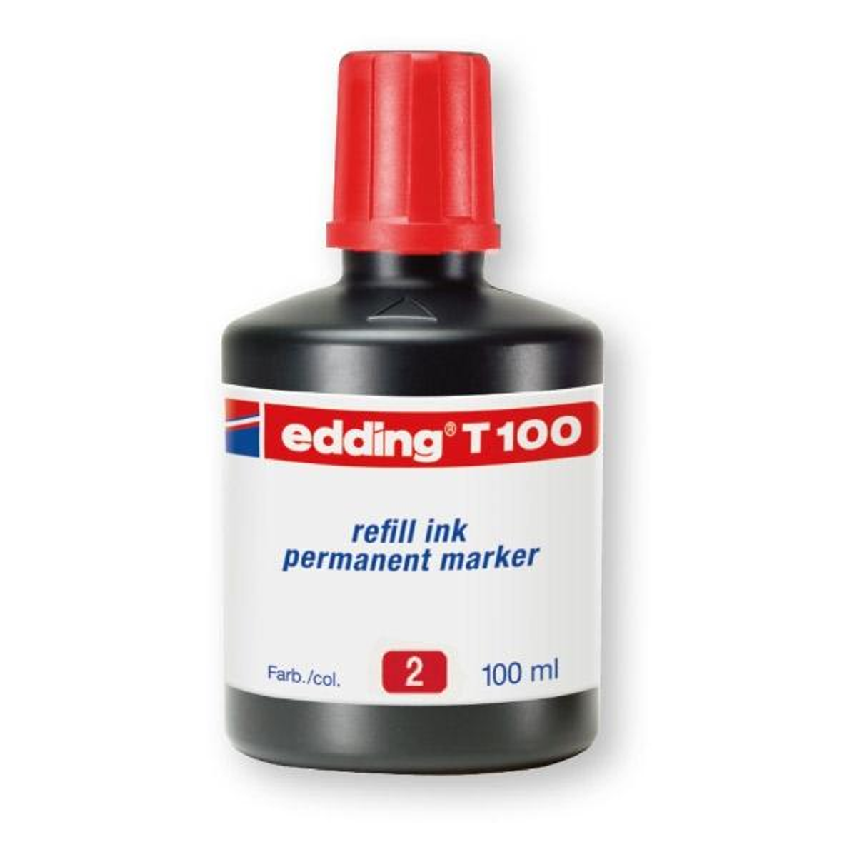 Recambio Edding Tinta Recarga Rotulador Permanente 30ml Rojo