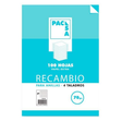 Recambio Pacsa 4 Taladros 100h 70g Cuadrícula 4x4 Folio