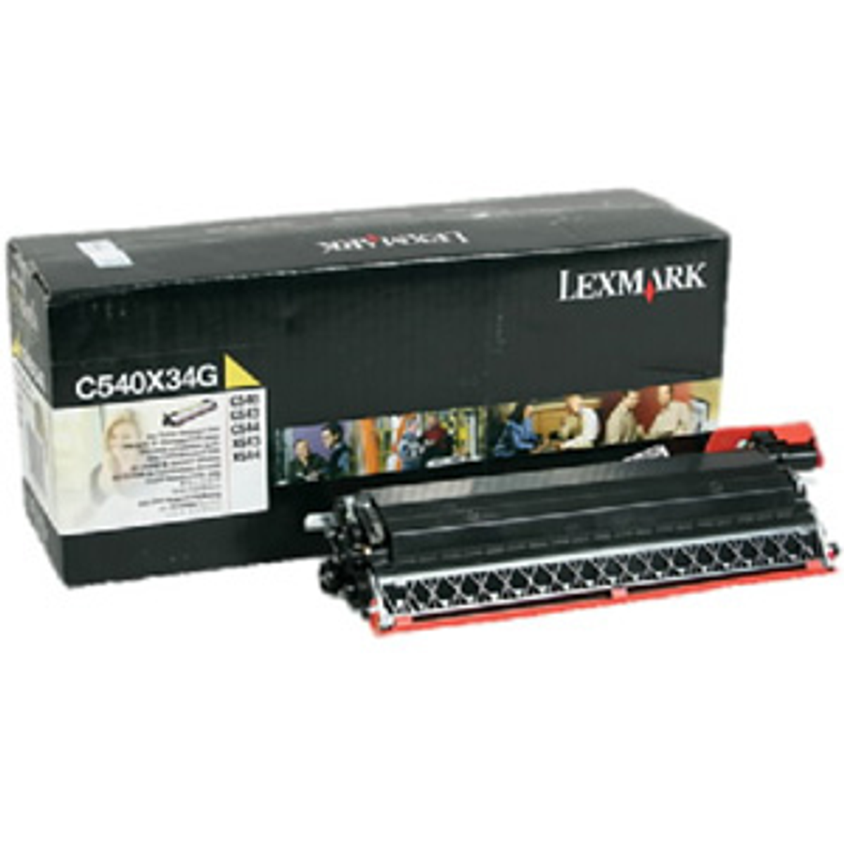 Revelador Lexmark C540X34G Original Amarillo