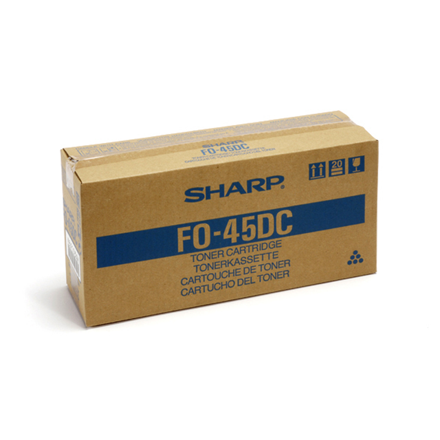Tóner y revelador Sharp FO-45DC Original Negro