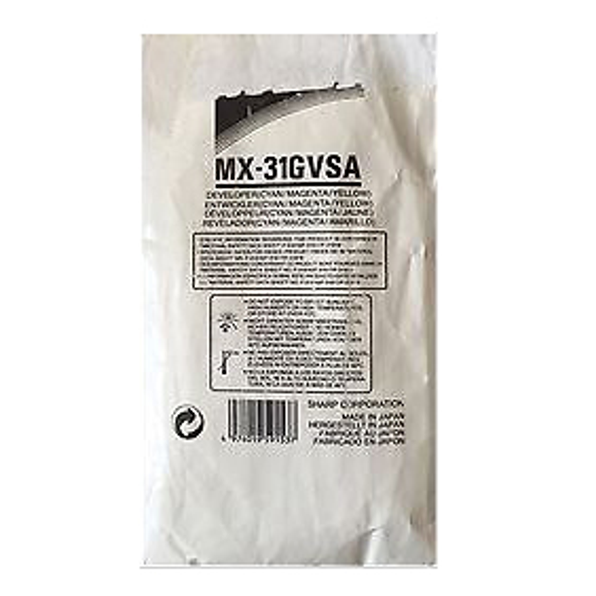 Revelador Sharp MX-31GVSA Original Tricolor