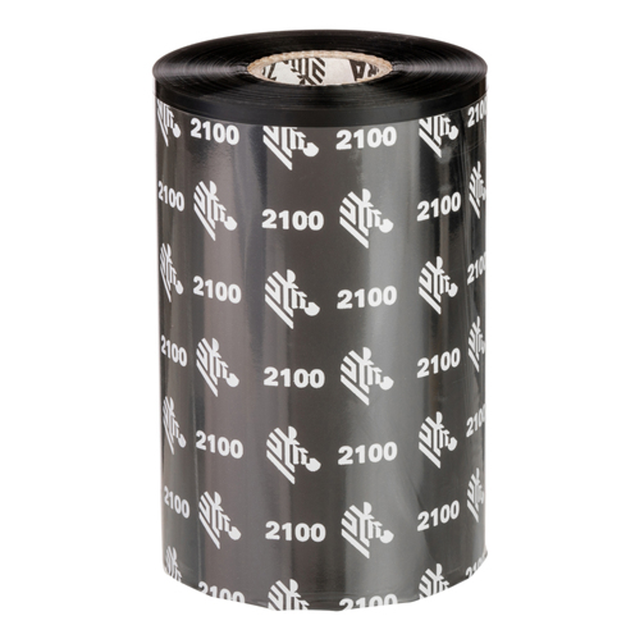 Ribbon de transferencia térmica Zebra 12 unidades 02100BK17460