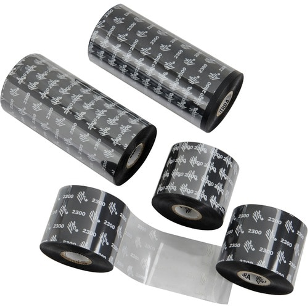 Ribbon de transferencia térmica Zebra 12 unidades 02300GS06407 - vista 2