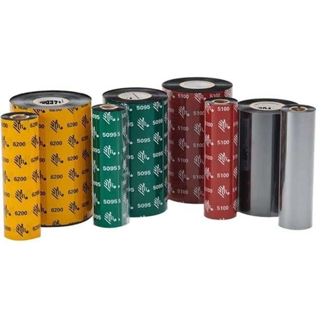 Ribbon de transferencia térmica Zebra 5100 6 unidades 05100BK15445