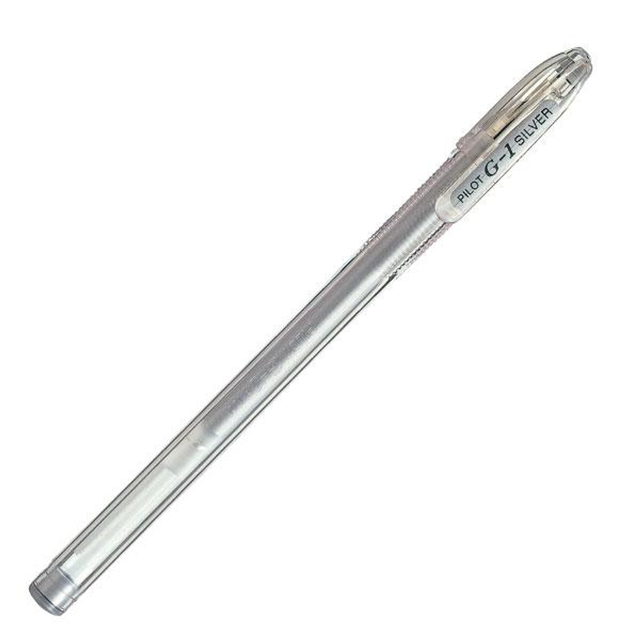 Roller Pilot Bolígrafo G-1 Metallic Trazo 0,4mm Plata