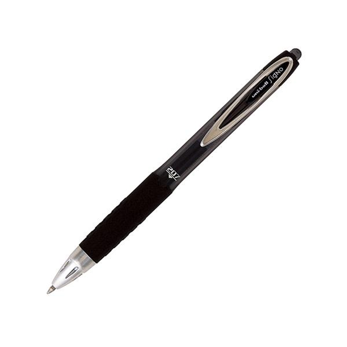 Roller Uni-ball Retractil Signo 207 - Punta 0,7 Mm - Color Negro
