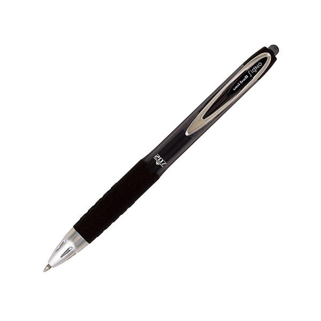 Roller Uni-ball Retractil Signo 207 - Punta 0,7 Mm - Color Negro