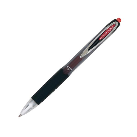 Roller Uni-ball Retractil Signo 207 - Punta 0,7 Mm - Color Rojo