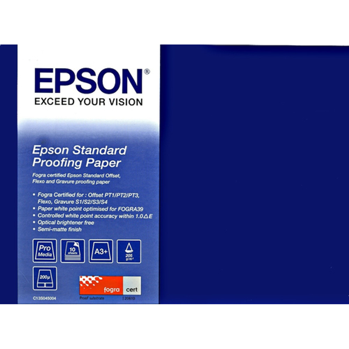 Rollo Papel para gran formato Epson 17" 30,5 m 240 g/m² - vista 2