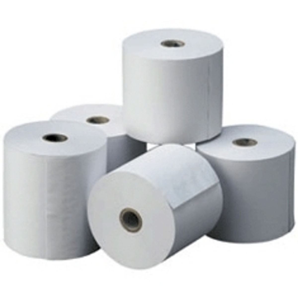Pack 5 rollos térmicos Genérico 80 × 80 × 12 mm sin BPA 80X80X12-B5
