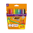 Rotulador BIC C.10+2 Rotuladores Couleur Colores Surtidos