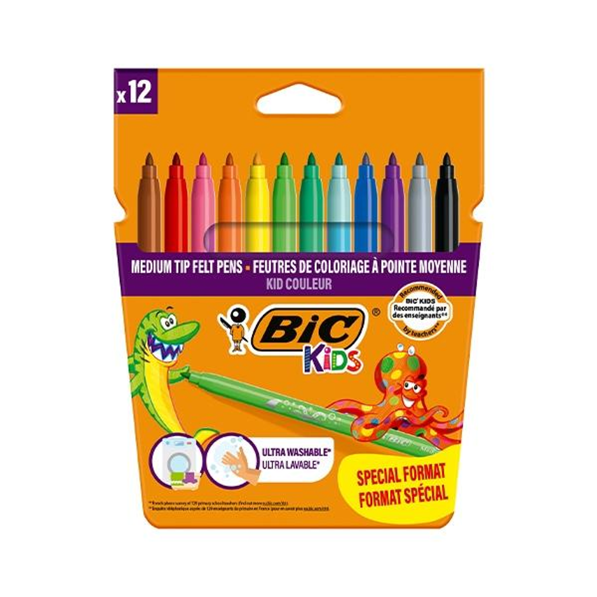 Rotulador BIC C.10+2 Rotuladores Couleur Colores Surtidos