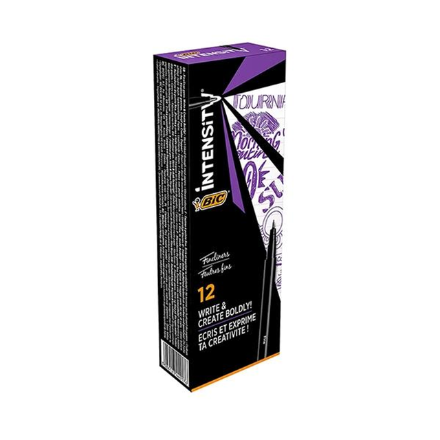 Rotulador BIC Intensity Fine Punta Fina Purpura