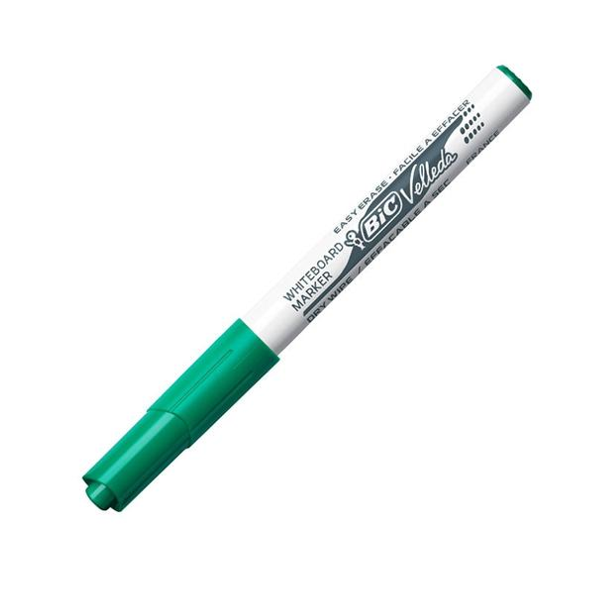 Rotulador BIC Marcador Pizarra Velleda 1741 - Punta Conica - Trazo 1,4 Mm - Color Verde