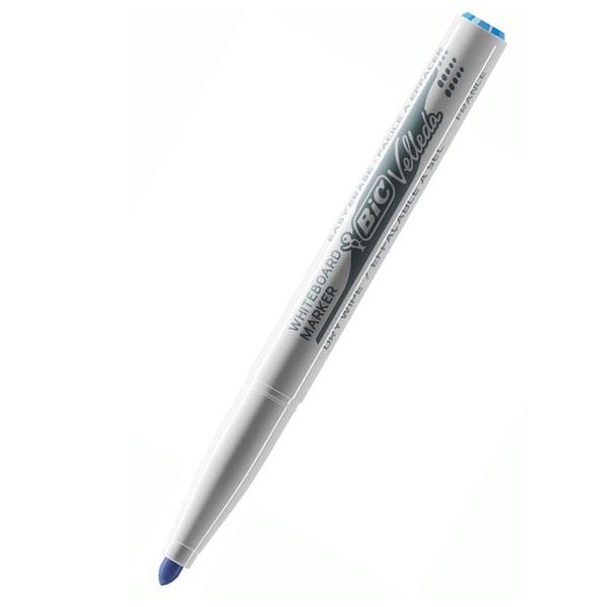 Rotulador BIC Marcador Pizarra Velleda 1741 - Punta Conica - Trazo 1,4 Mm - Color Azul