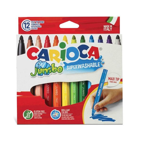 Rotulador Carioca C.12 Rotuladores Jumbo Colores Surtidos