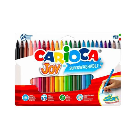 Rotulador Carioca C.24 Rotuladores Joy Lavable Colores Surtidos