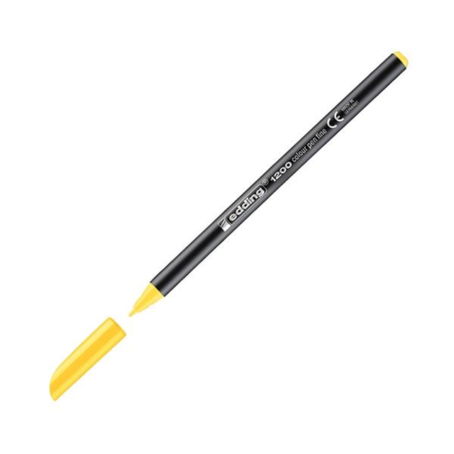 Rotulador Edding 1200 - Punta 1 Mm - Color Amarillo