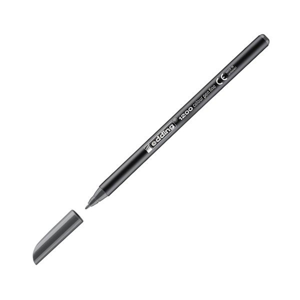 Rotulador Edding 1200 - Punta 1 Mm - Color Gris