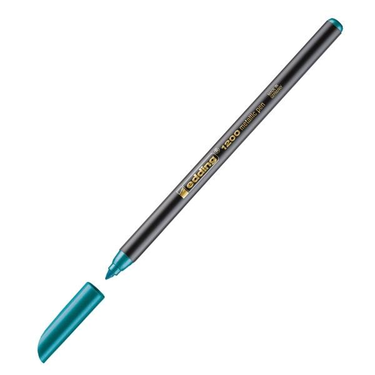 Rotulador Edding 1200 Metallic Trazo 1-3mm Verde Metálico