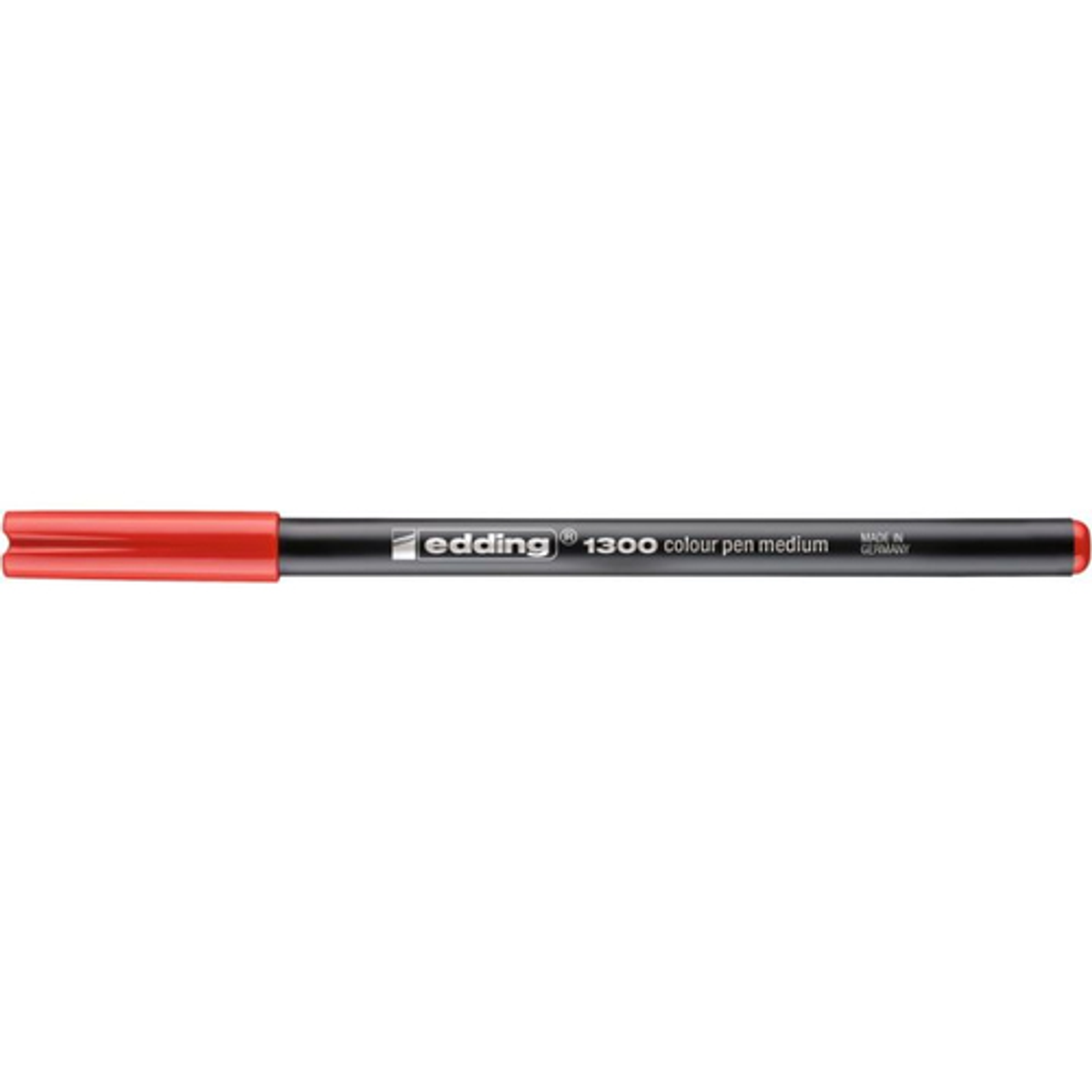 Rotulador Edding 1300 Punta Fieltro Trazo 3mm Rojo - vista 2