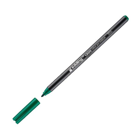Rotulador Edding 1300 Punta Fieltro Trazo 3mm Verde